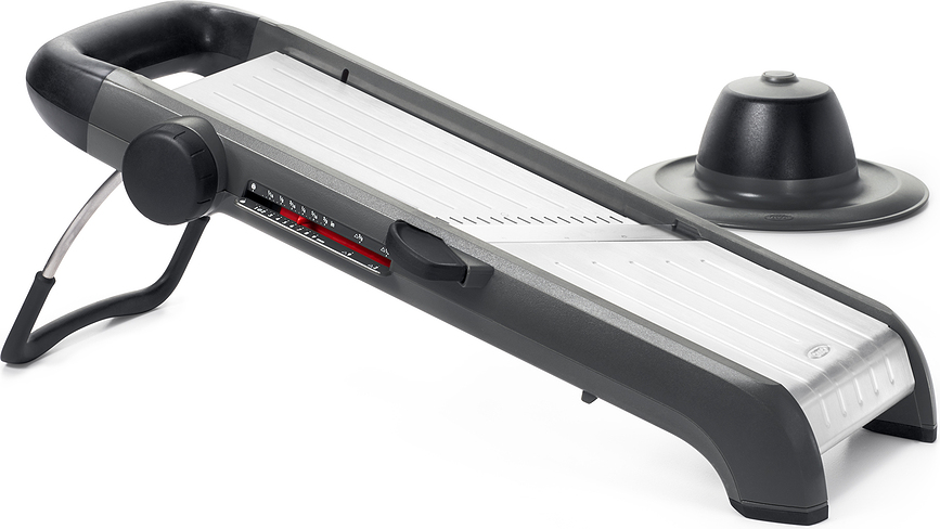 Mandolina Steel, de acero inoxidable