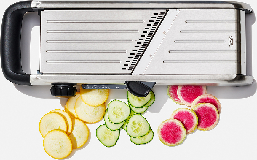 Krajalnik mandolina Steel, srebrn