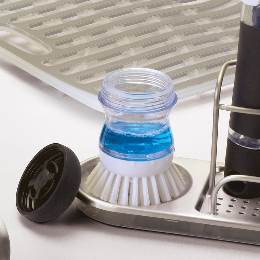 Oxo Dishwashing brush with liquid container