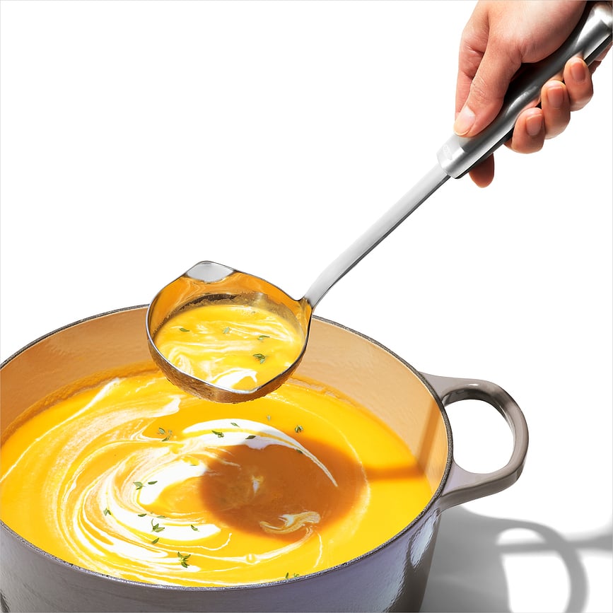 Oxo Louche, en acier inoxydable