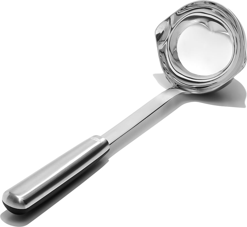 Oxo Louche, en acier inoxydable