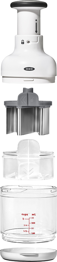 Picadora Good Grips, blanca