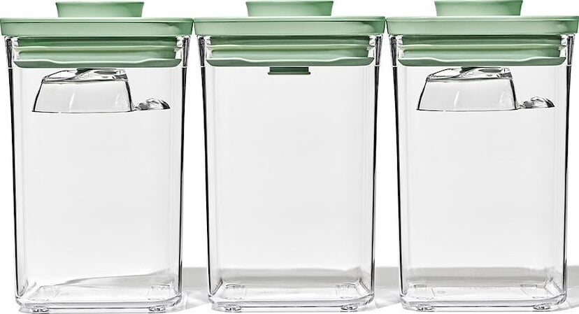 Pop Vorratsdosen 1 l, pistaziengrün, 3 St.