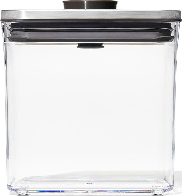 Pop2 Küchenbehälter 1,6 l mit Deckel aus Edelstahl