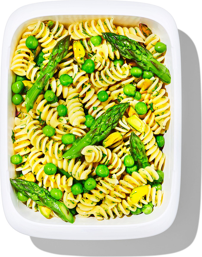 Prep & Go Boîte Repas 1 L, blanche et bleue