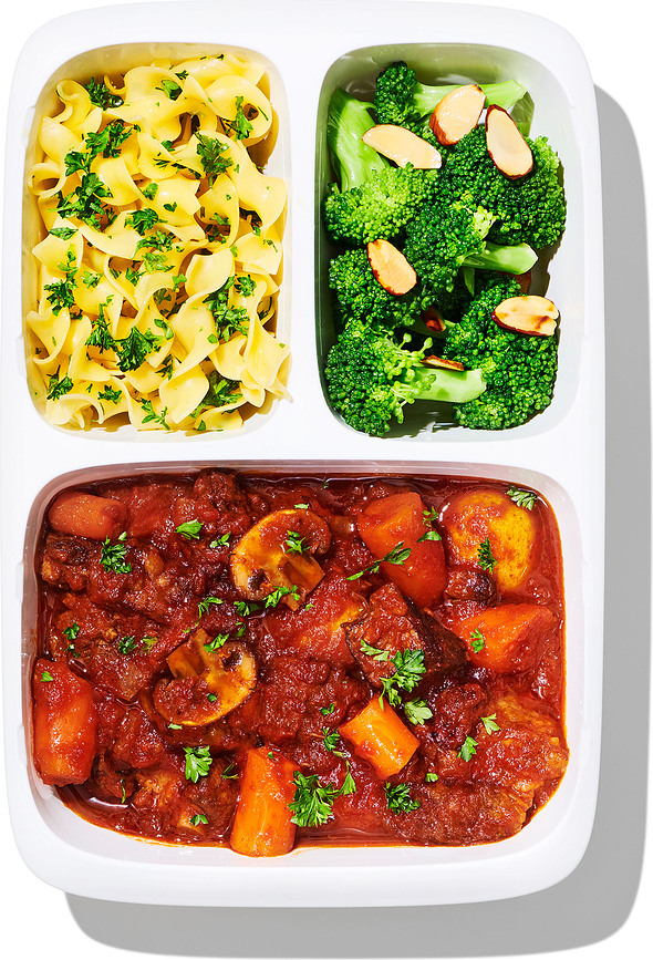 Prep & Go Δοχείο Φαγητού με διαχωριστικά, 0,97 L