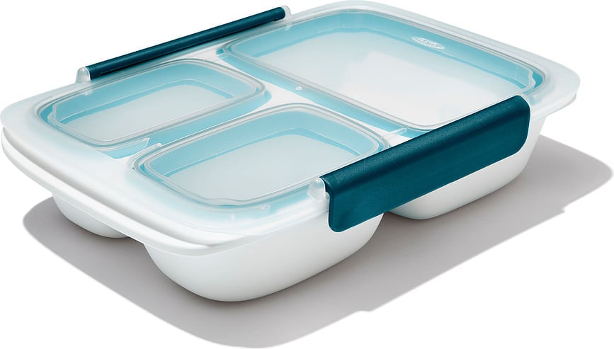 Prep & Go Lunchbox 0,97 l mit Trennfächern