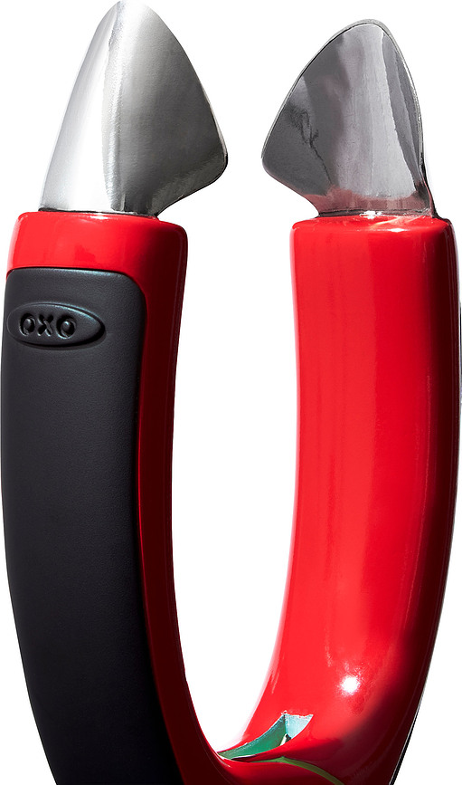 Quitahojas de acero inoxidable Good Grips, para fresas