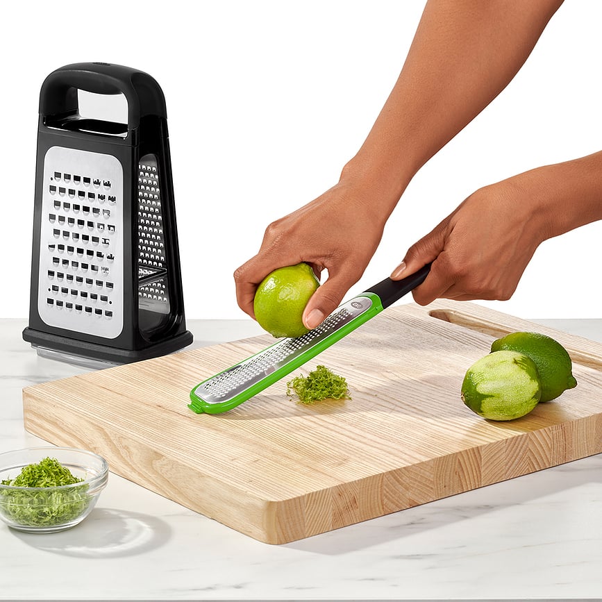 Rallador de Cocina con Recipiente y Zester Good Grips