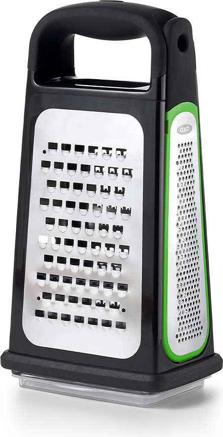 Rallador de Cocina con Recipiente y Zester Good Grips