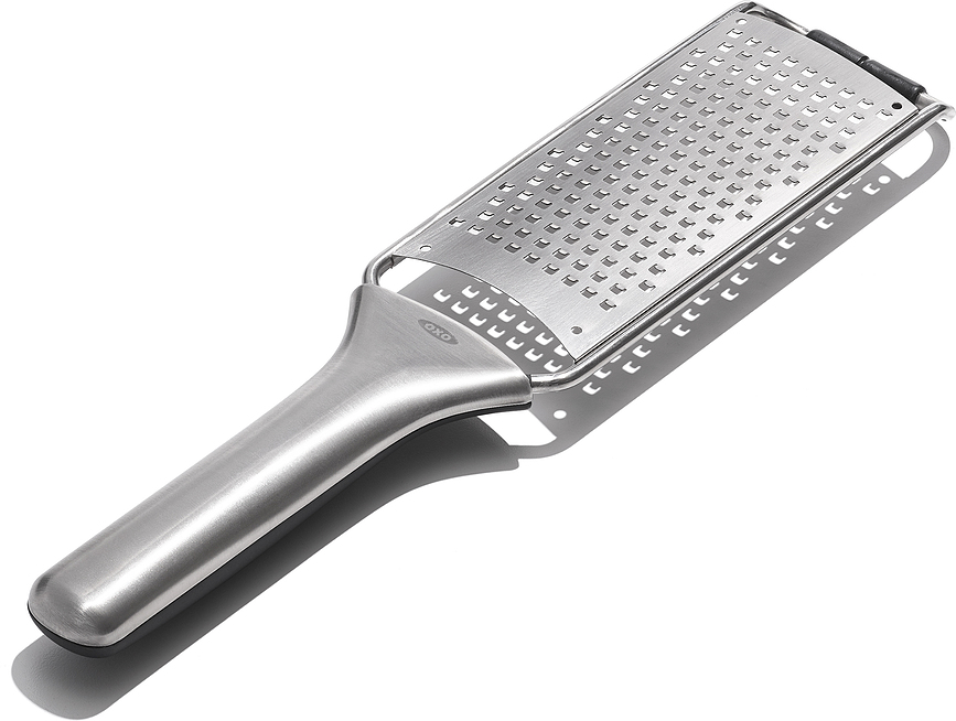 Rallador fino Oxo, de acero inoxidable