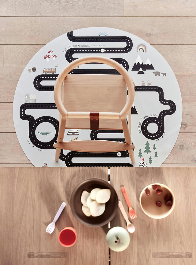 Adventure Προστατευτικό Χαλάκι, για καρέκλα φαγητού και παιχνίδι, 112 cm