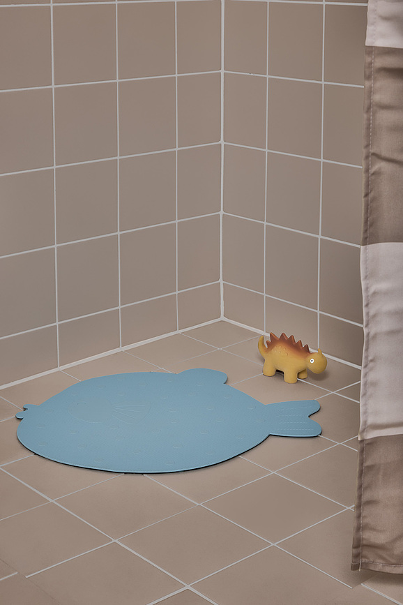 Alfombra de Baño Little Finn, azul