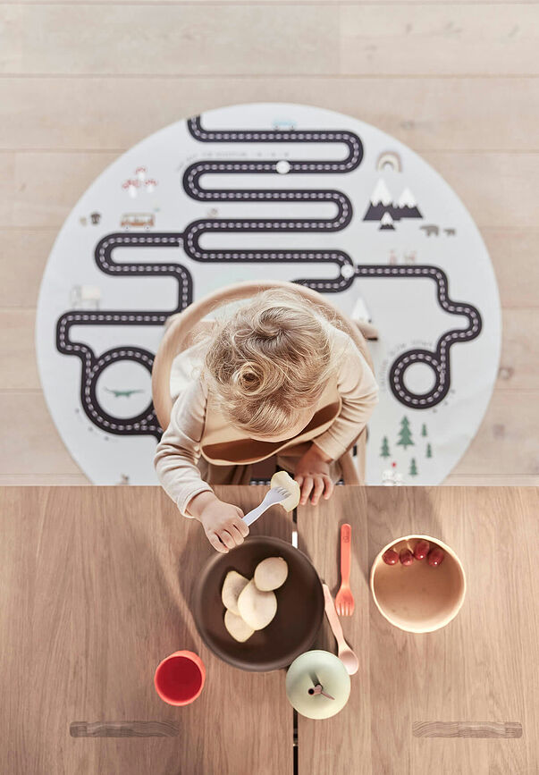 Apple Κούπα με καλαμάκι, 250 ml, κόκκινη