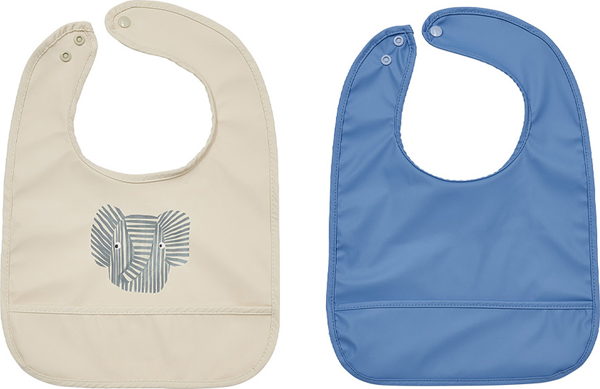 Babero con bolsillo OYOY, 2 unidades