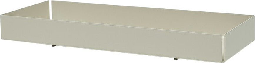 Bandeja decorativa Bakku, 23,5 x 10 cm, beige grisáceo