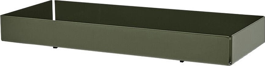 Bandeja decorativa Bakku, 23,5 x 10 cm, color oliva