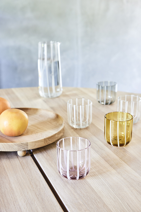 Bandeja decorativa de roble natural Inka, 30 cm