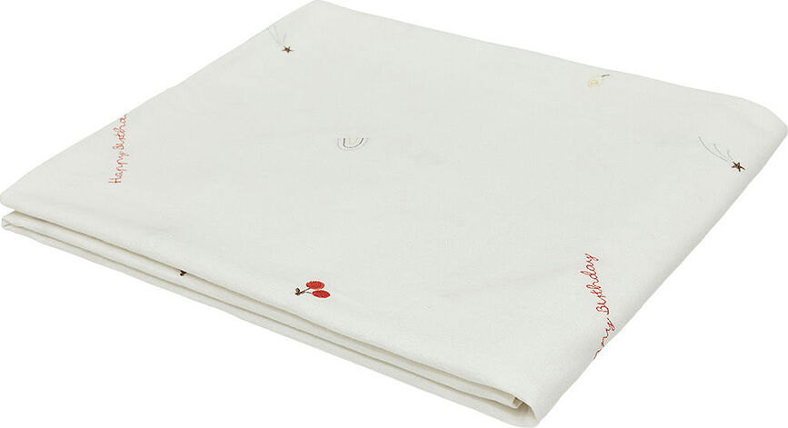 Birthday Nappe, blanche