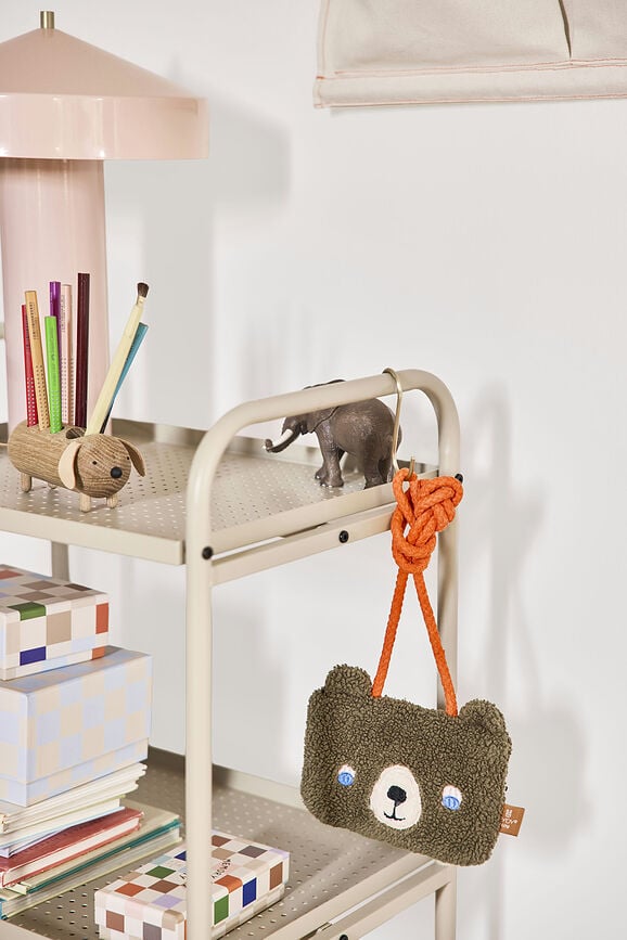 Bolso de hombro Darling, con estampado de oso