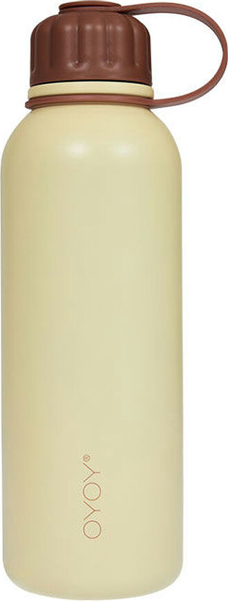 Botella térmica Pullo, 520 ml, amarillo mantequilla