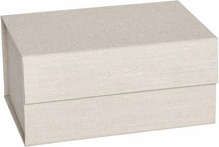 Caja de Almacenaje Hako, formato A5, crema