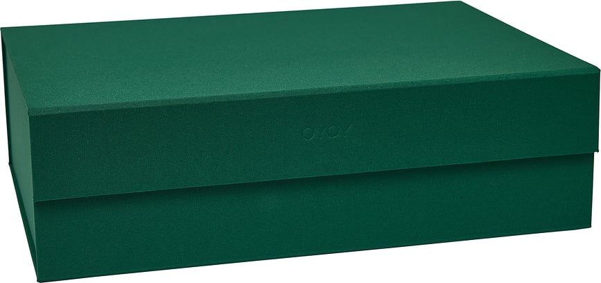 Caja de Almacenamiento Hako A3, verde oscuro