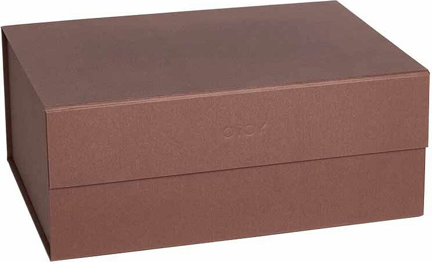 Caja de almacenamiento Hako A4, color caramelo