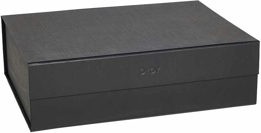 Caja de Almacenamiento Hako, formato A3, negra
