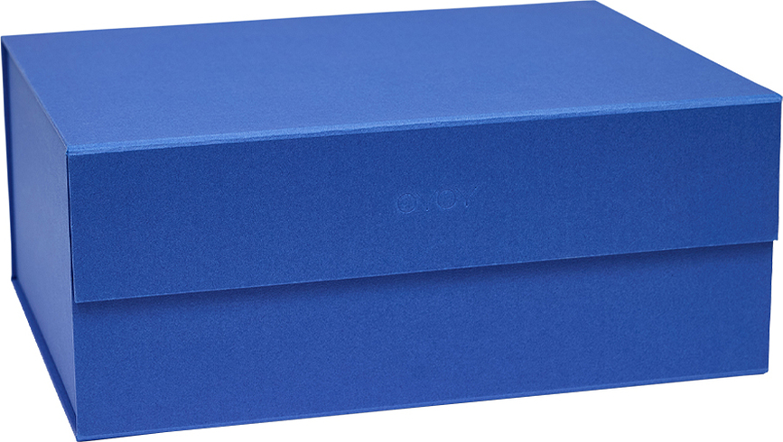 Caja de almacenamiento Hako, formato A4, azul