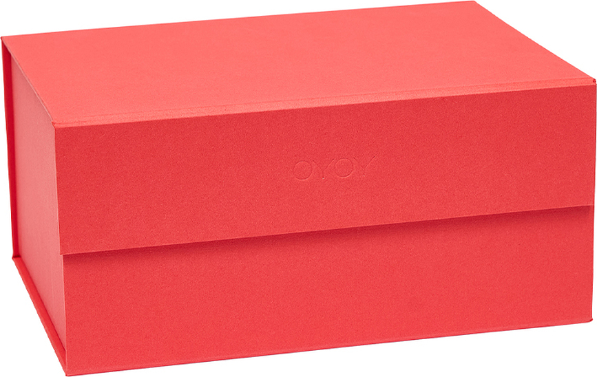 Caja de almacenamiento Hako, formato A5, roja