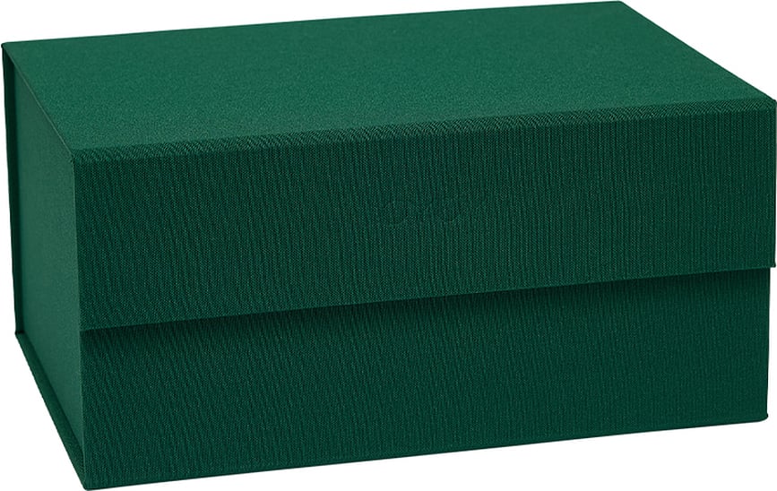 Caja de almacenamiento Hako, formato A5, verde oscuro