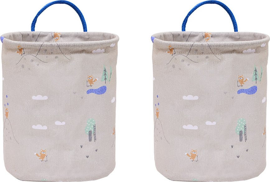 Cestas de almacenamiento Oyoy, 22 cm, Pack de 2