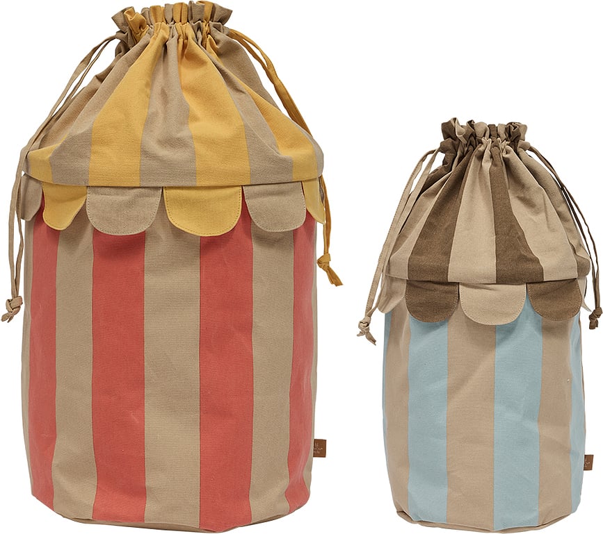 Cestas de Almacenamiento Saga, rojo y azul, 2 unidades