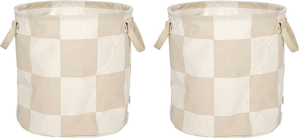 Chess M Aufbewahrungskörbe, beige, 2 St.