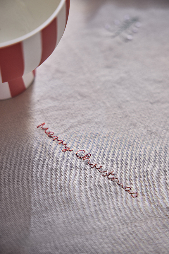 Christmas Τραπεζομάντηλο, Χριστουγεννιάτικο, 140 x 260 cm