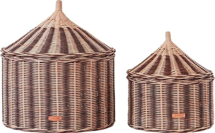 Circus Aufbewahrungskörbe, braun, 2 St.