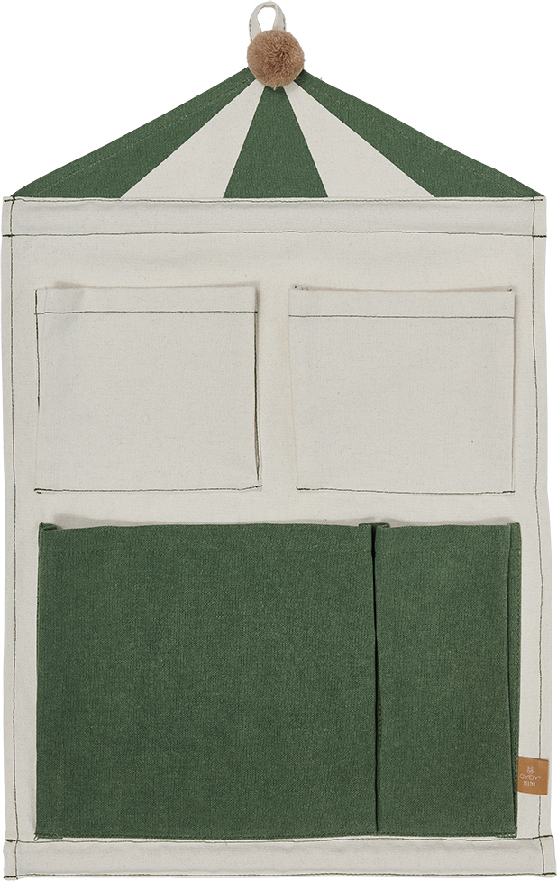 Circus Wand-Organizer, beige-grün