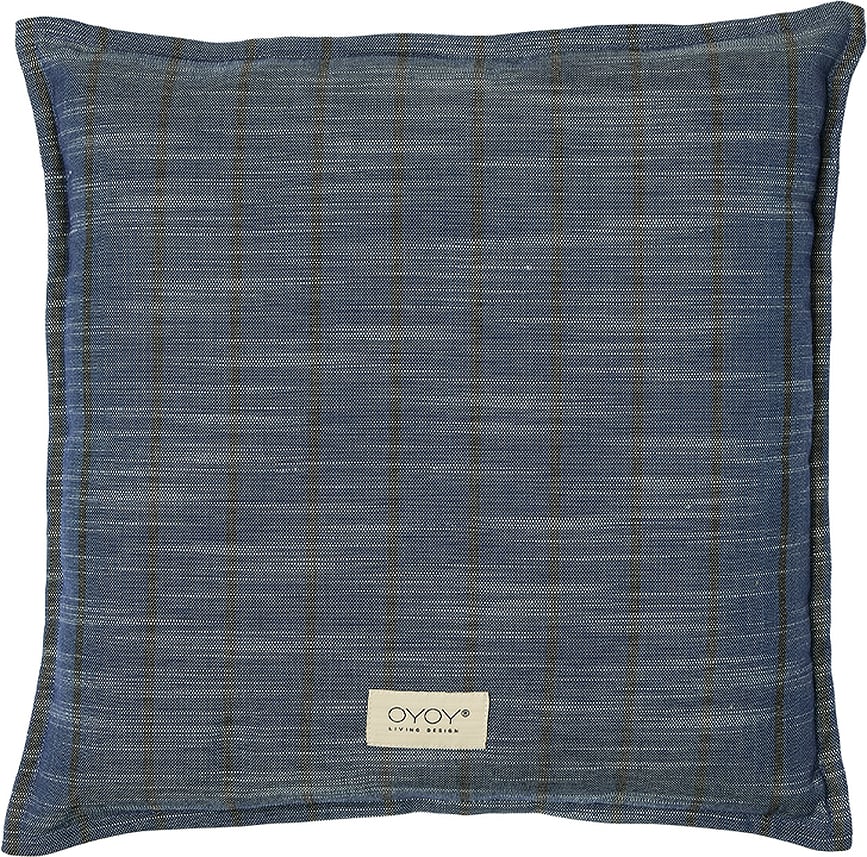 Cojín de Jardín Kyoto, 42 x 42 cm, azul oscuro