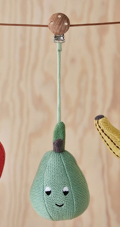 Colgante para carrito Yummy, diseño de pera