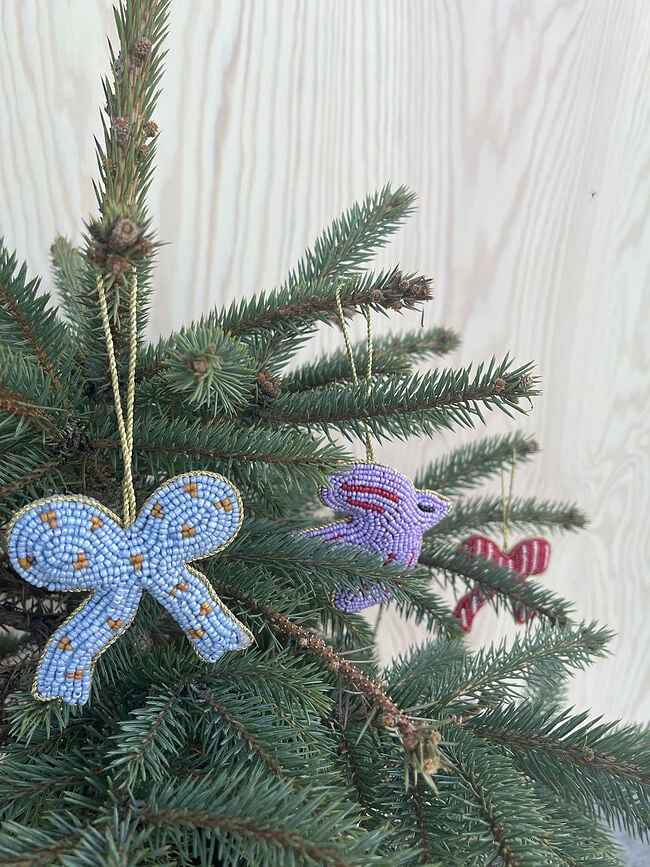 Adornos Colgantes Navideños OYOY, diseño de pájaros, multicolores, 3 unidades