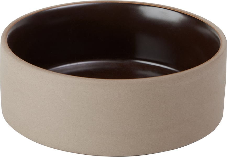 Comedero para perro Sia, 13 cm, marrón