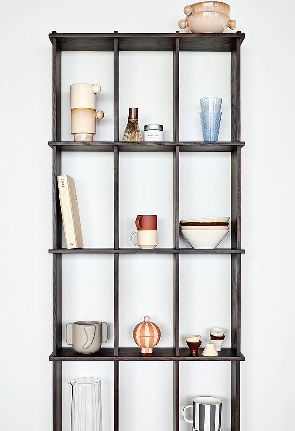 Recipiente decorativo Toppu, 8,5 cm, beige