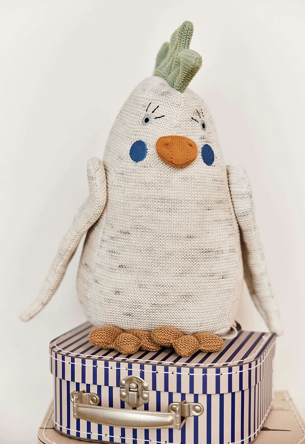 Contenedores de almacenamiento Giraffe & Stripe, mini, 2 unidades