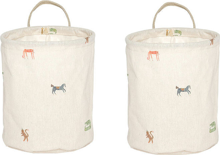 Contenedores de Almacenamiento Moira, 22 cm, 2 unidades