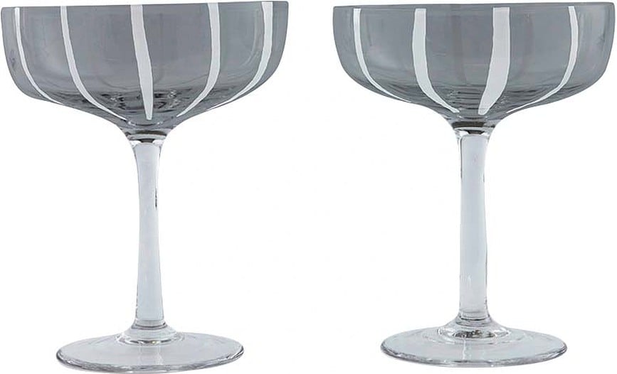 Copas de champán Coupe Mizu, 230 ml, transparentes