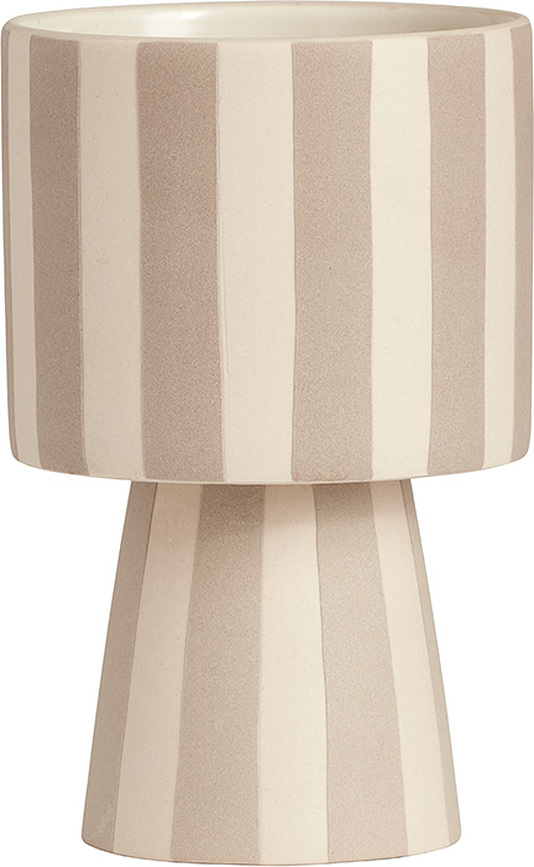 Cubremaceta Toppu, 15 cm, beige