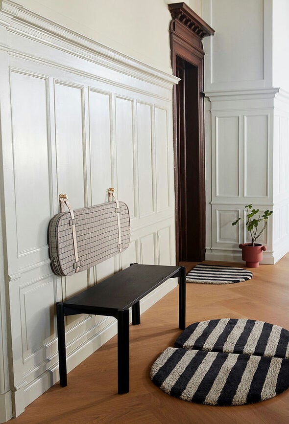 Maceta decorativa Inka Kana, 22 cm, roja