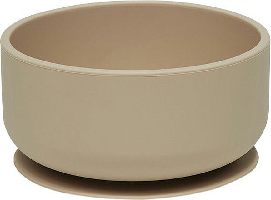 Cuenco con ventosa Enkei, beige