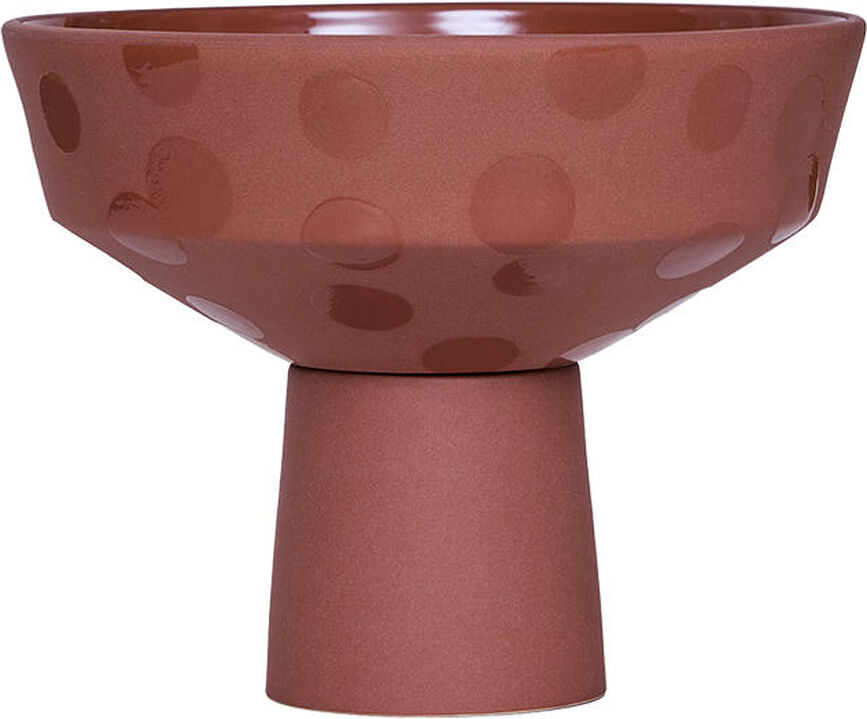 Cuenco decorativo Luonto, tamaño pequeño, terracota